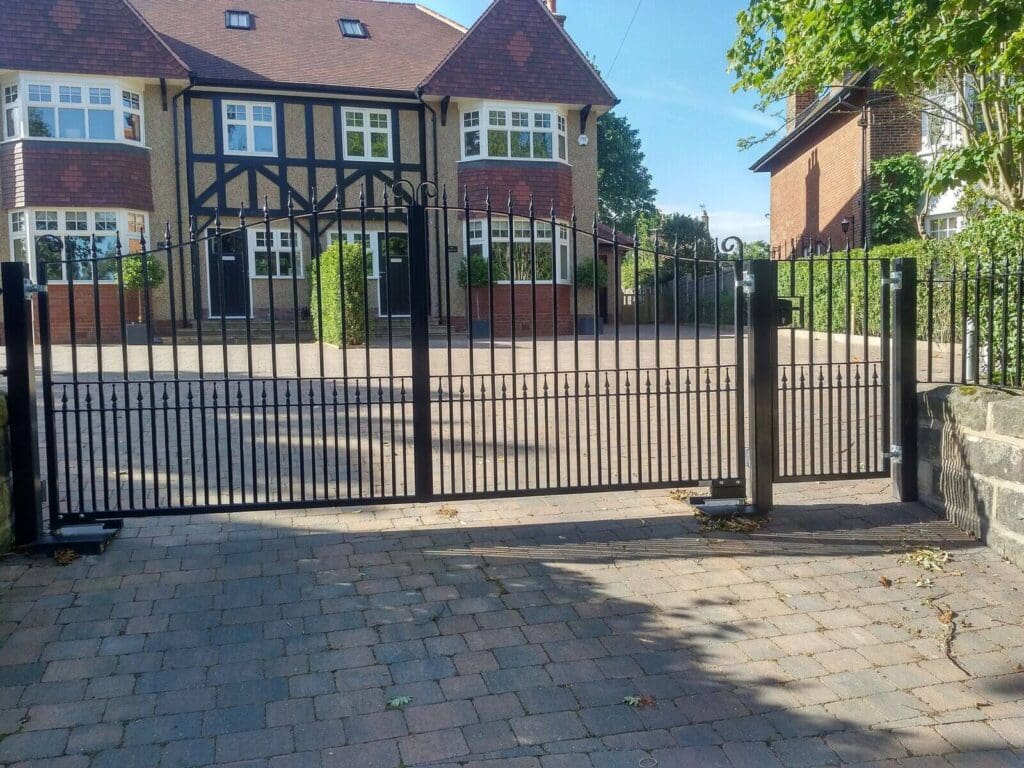 Steel-Gates.-Pair-Pedestrian.